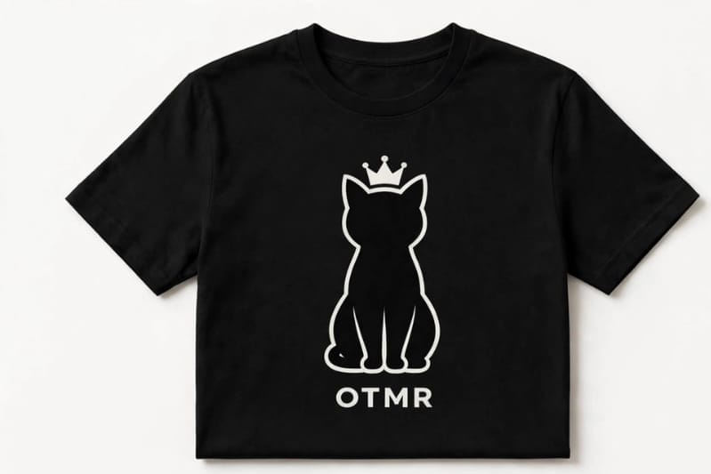 T-Shirt OTMR - Chat Couronne - Edition Limitée