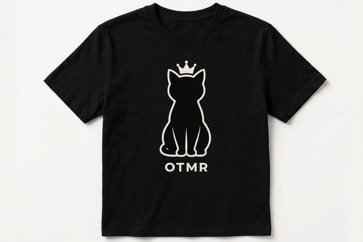 T-Shirt OTMR - Chat Couronne - Edition Limitée