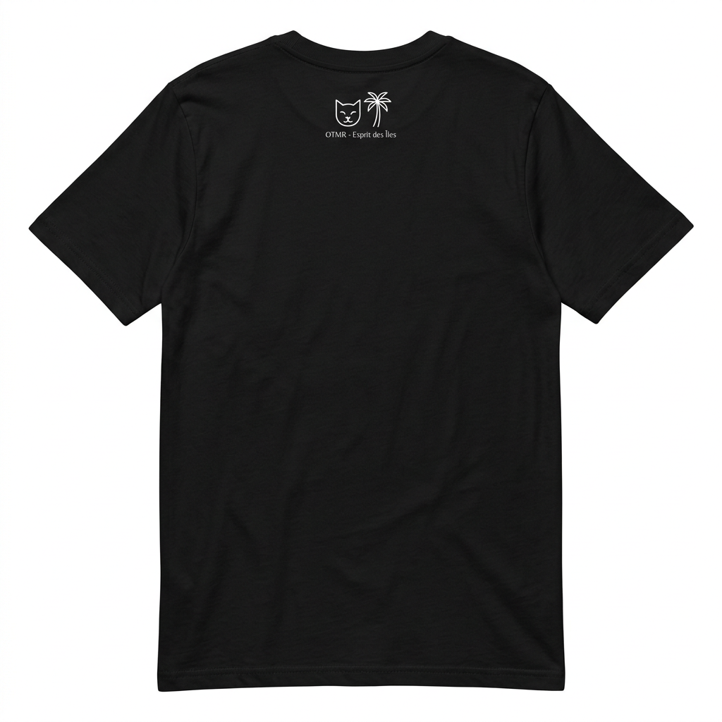 T-Shirt OTMR - Chat Graffiti 974 - Edition Limitée